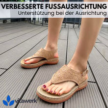 OrthoKomfort - Damen ergonomische schmerzlindernde Komfort-Sandalen