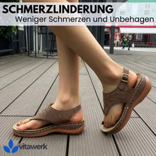 OrthoKomfort - Damen ergonomische schmerzlindernde Komfort-Sandalen