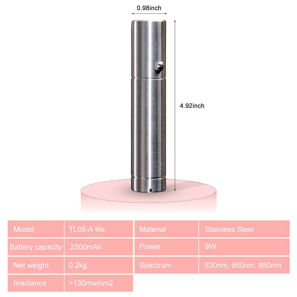 HexoRay Red Light Therapy Flashlight