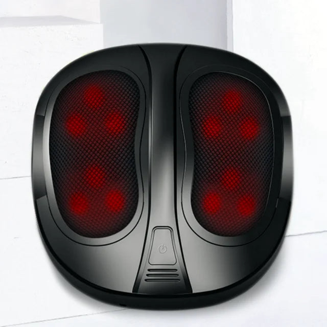 HexoStim Electric Foot Massager with Heat for Pain Relief & Circulation Boost