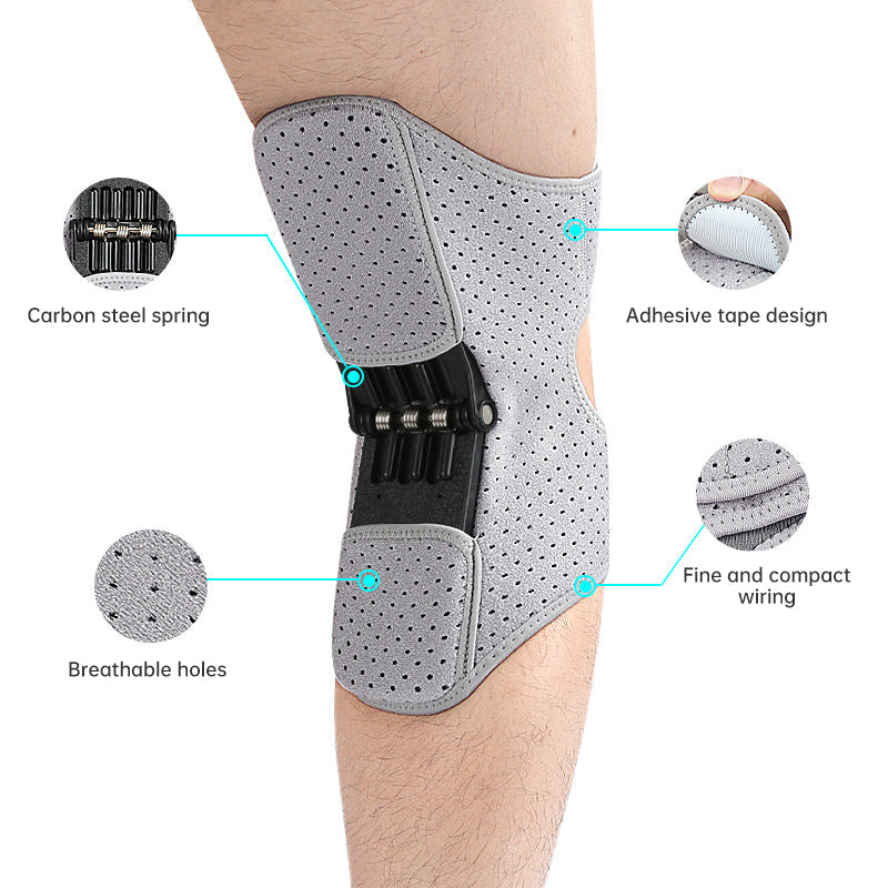 HexoKnee – Adjustable Knee Support Brace for Running, Squatting, and Joint Relief