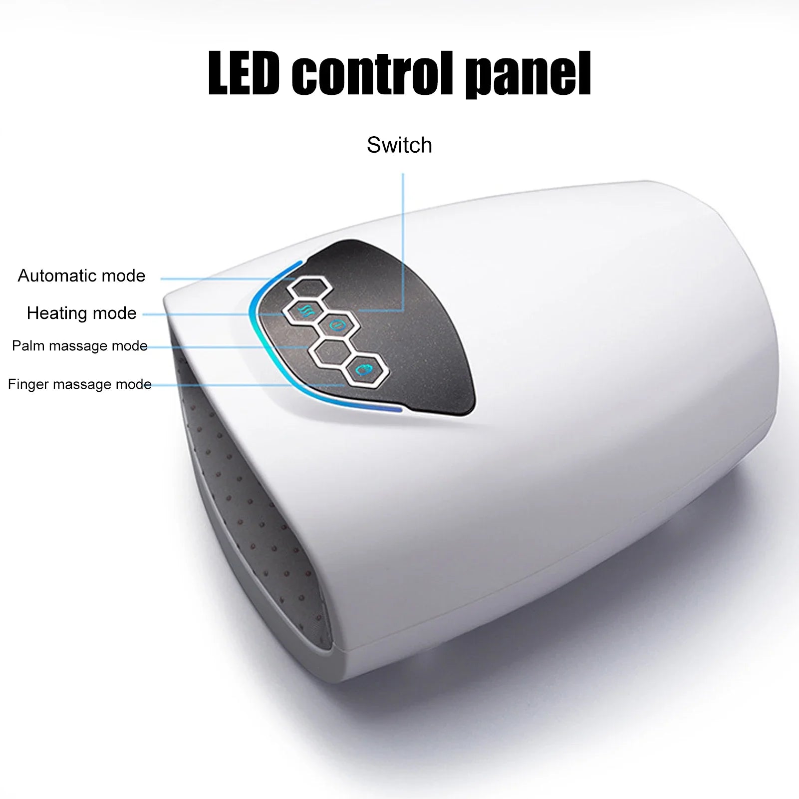 HexoPalm – Electric Heat & Compression Hand Massager
