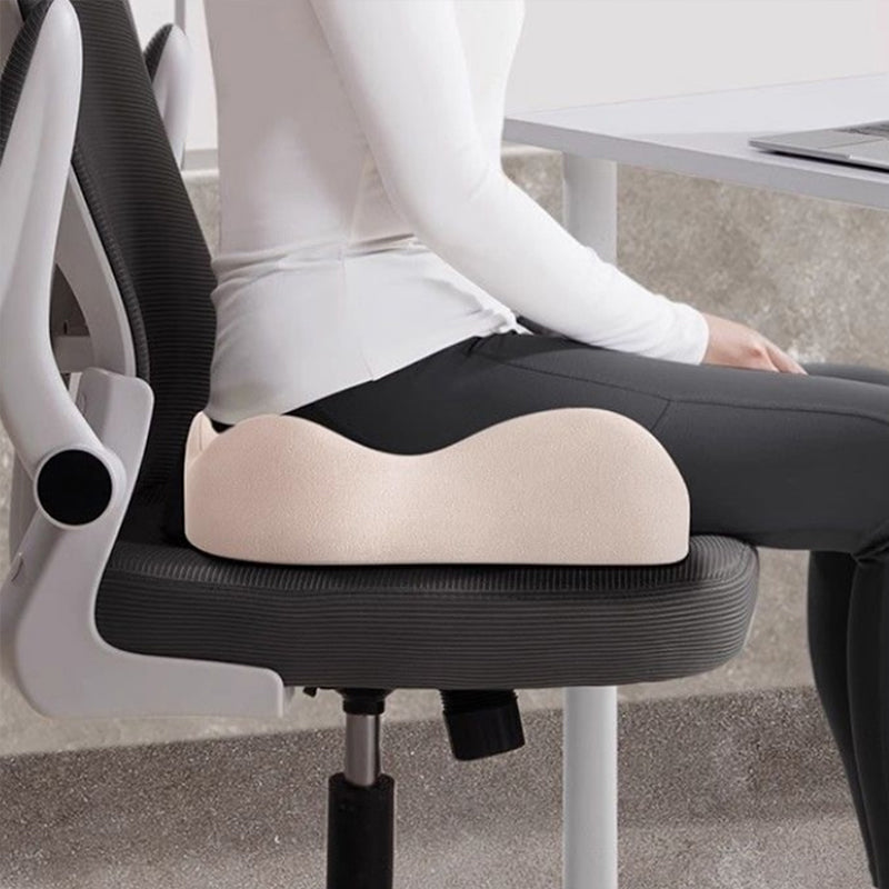 HexoSeat Memory Foam Car Cushion – Ergonomic Pain Relief for Back & Coccyx