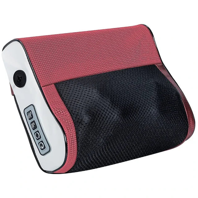 HexoEase Heated Massage Pillow for Neck, Back & Shoulder Relief