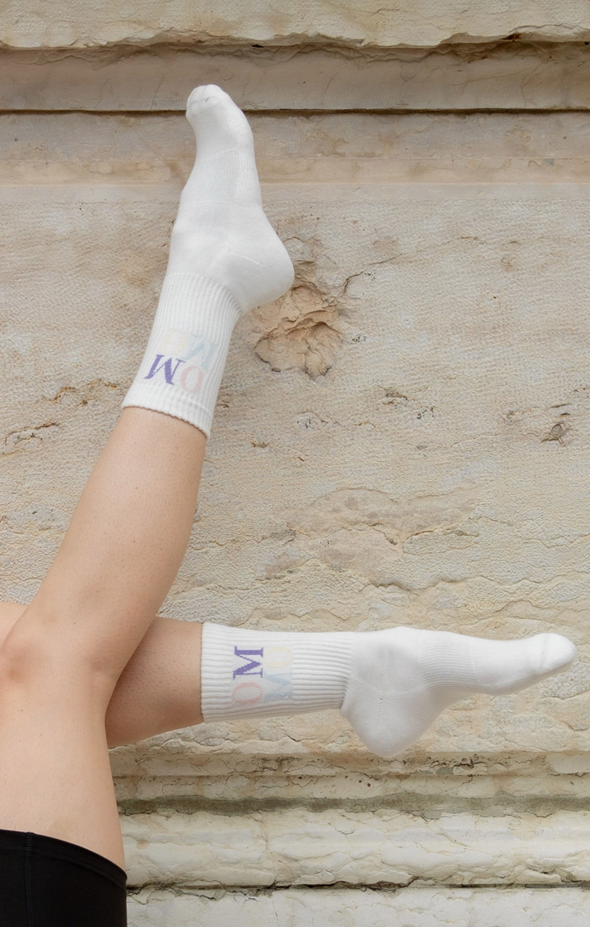 Yoga Sportstrümpfe - weiß