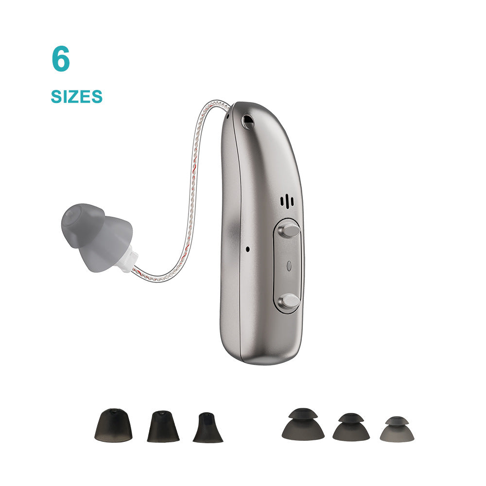 HexoTone – Smart Bluetooth Hearing Aid with Noise Reduction for Seniors