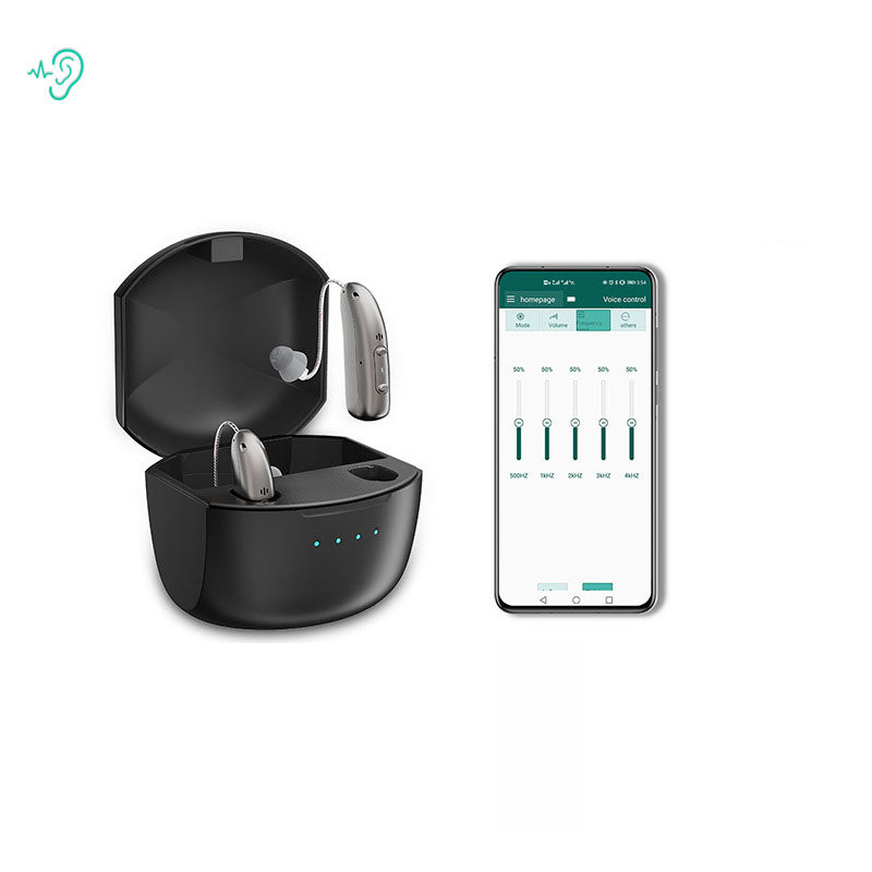 HexoTone – Smart Bluetooth Hearing Aid with Noise Reduction for Seniors