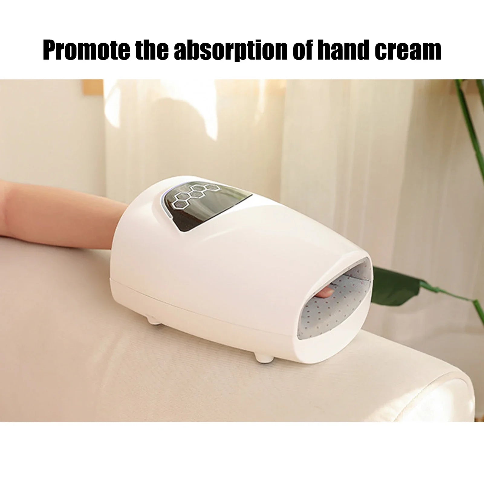 HexoPalm – Electric Heat & Compression Hand Massager