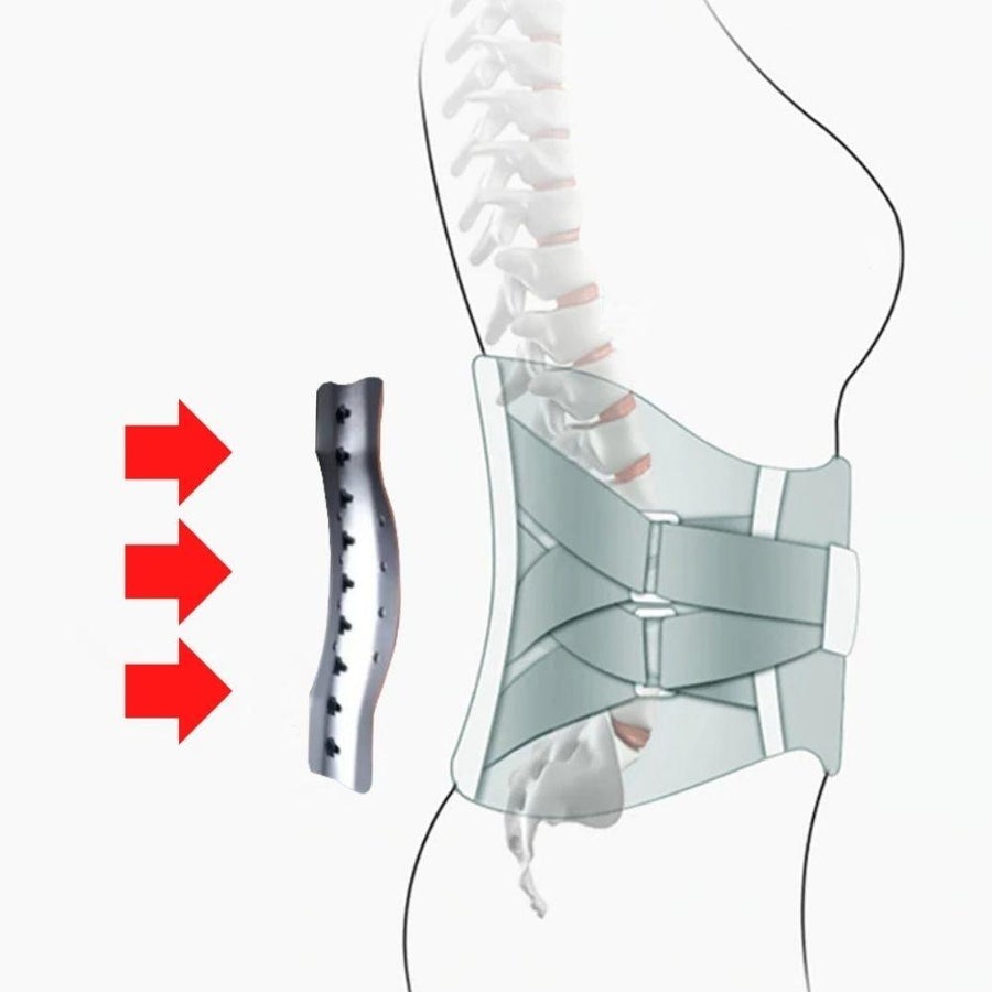 HexoLumbar Back Pain Relief Support Brace