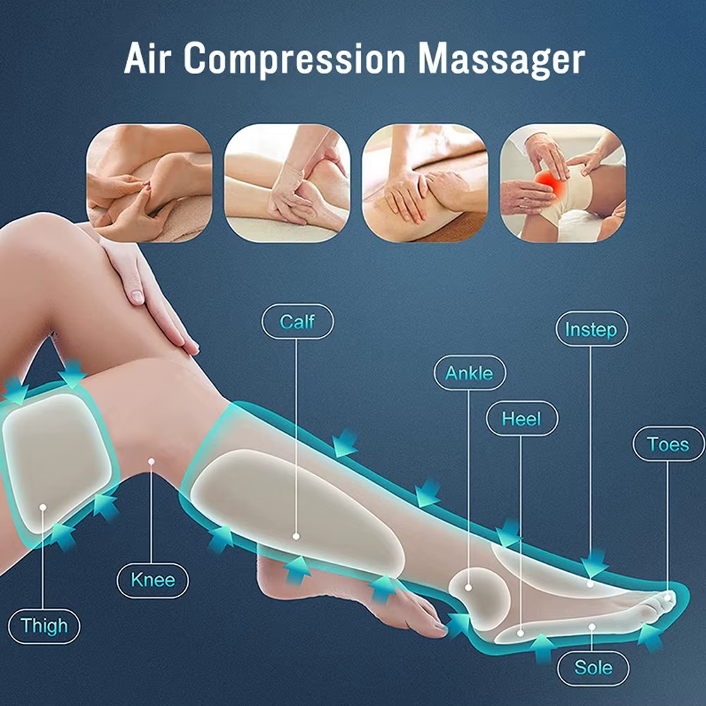 HexoLeg – Full-Leg Air Compression Massage Relief