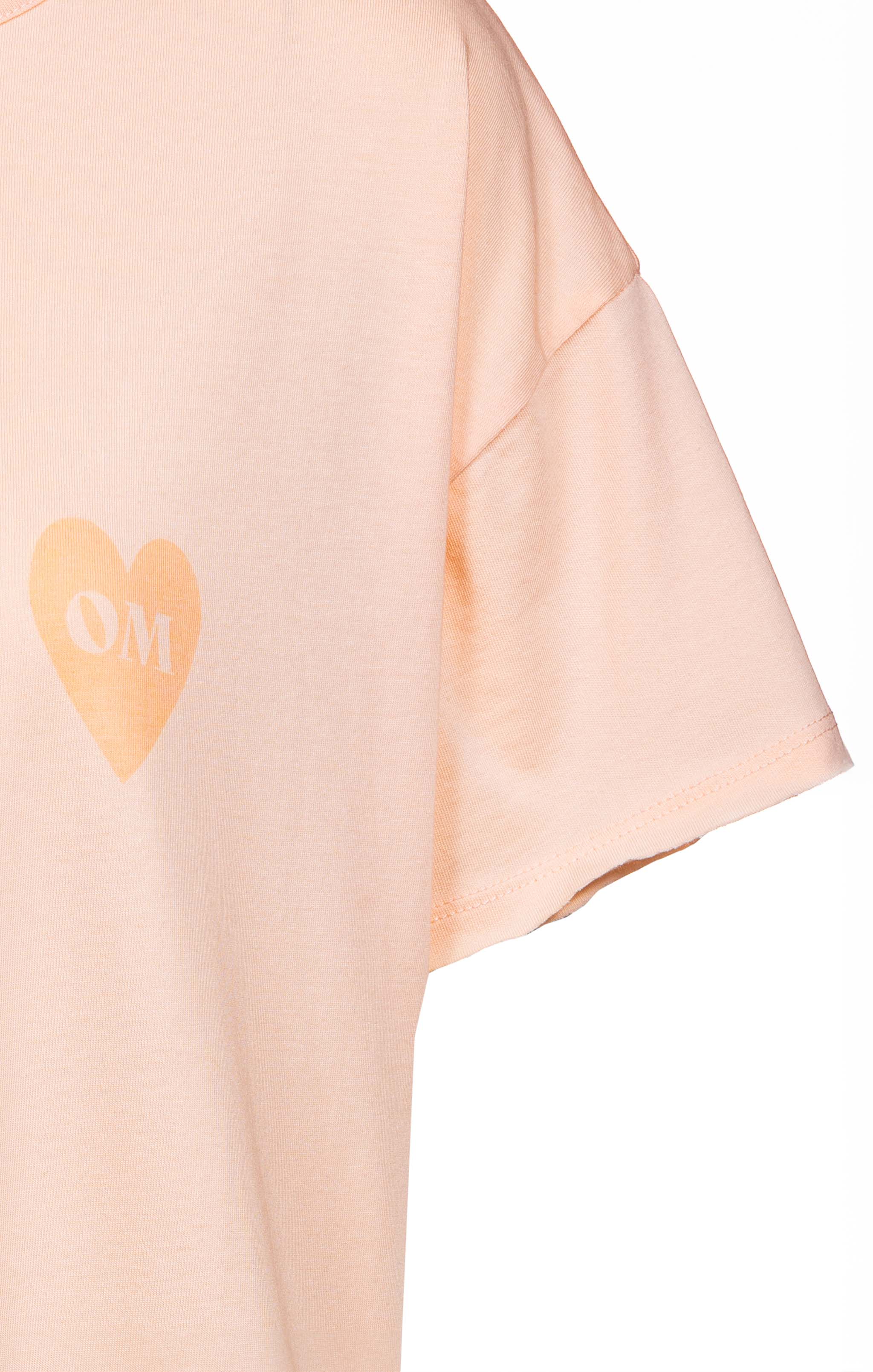 Yoga Weites T-Shirt Buddha - rosa