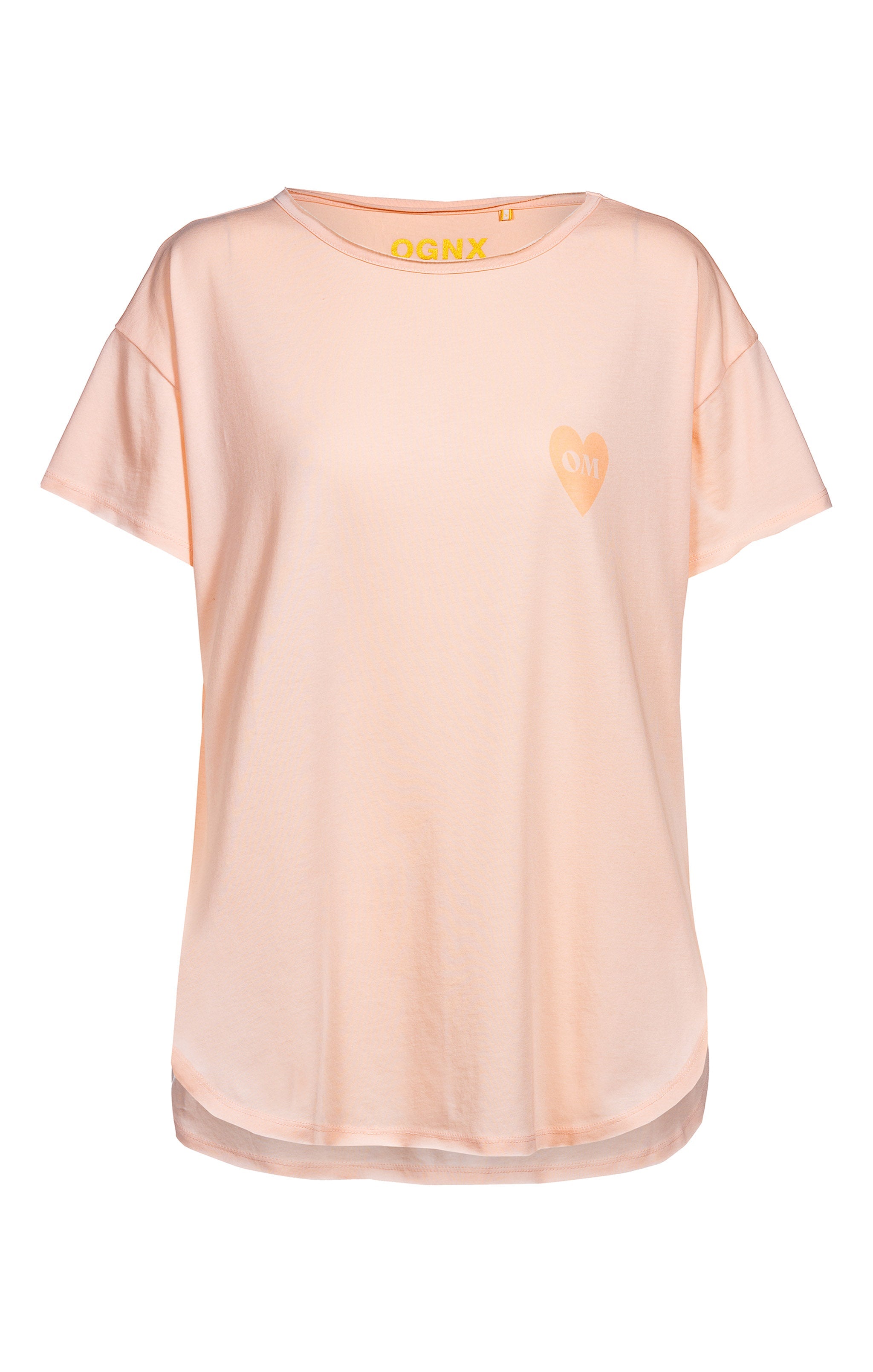 Yoga Weites T-Shirt Buddha - rosa