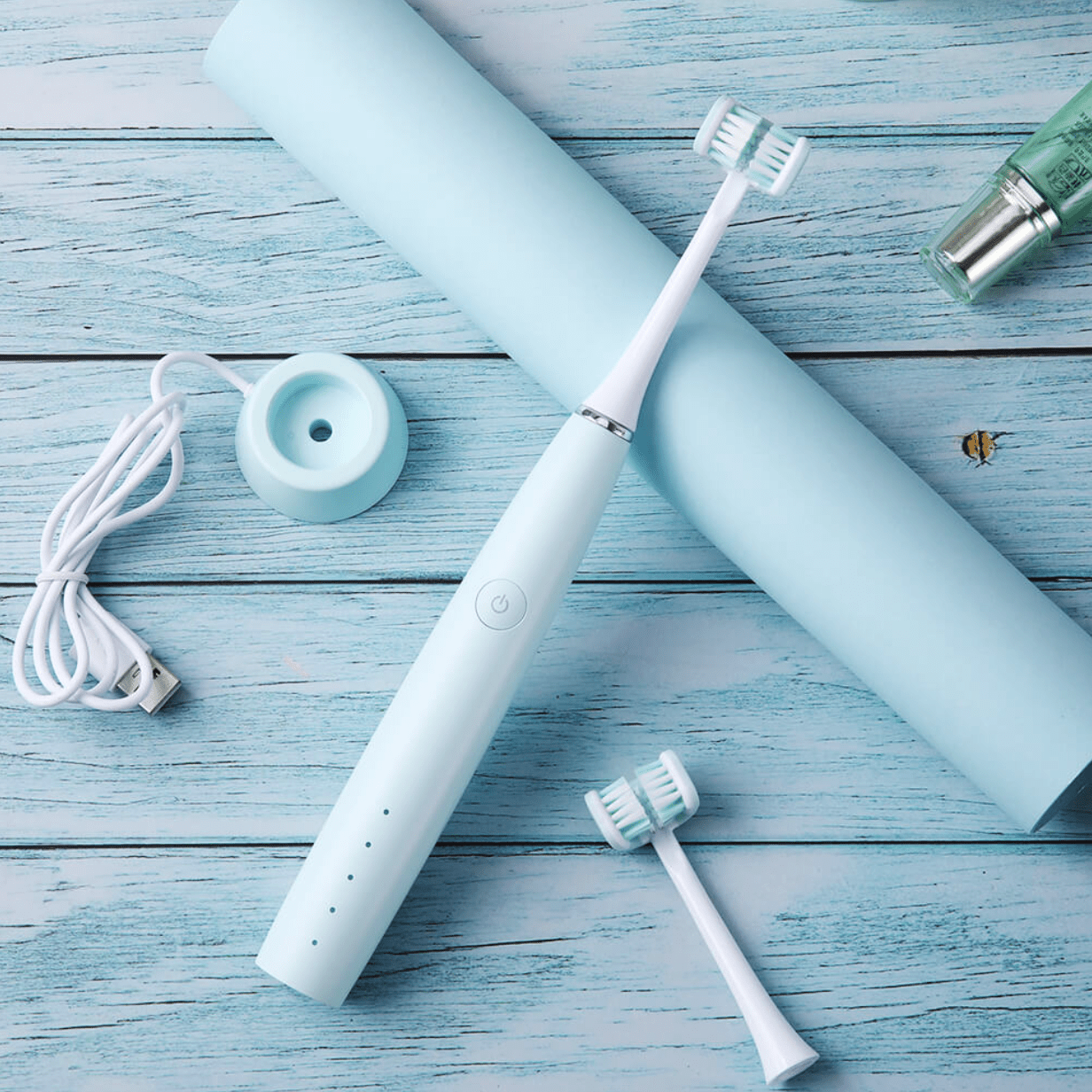 HexoBrush 3-Sided Ultrasonic Toothbrush