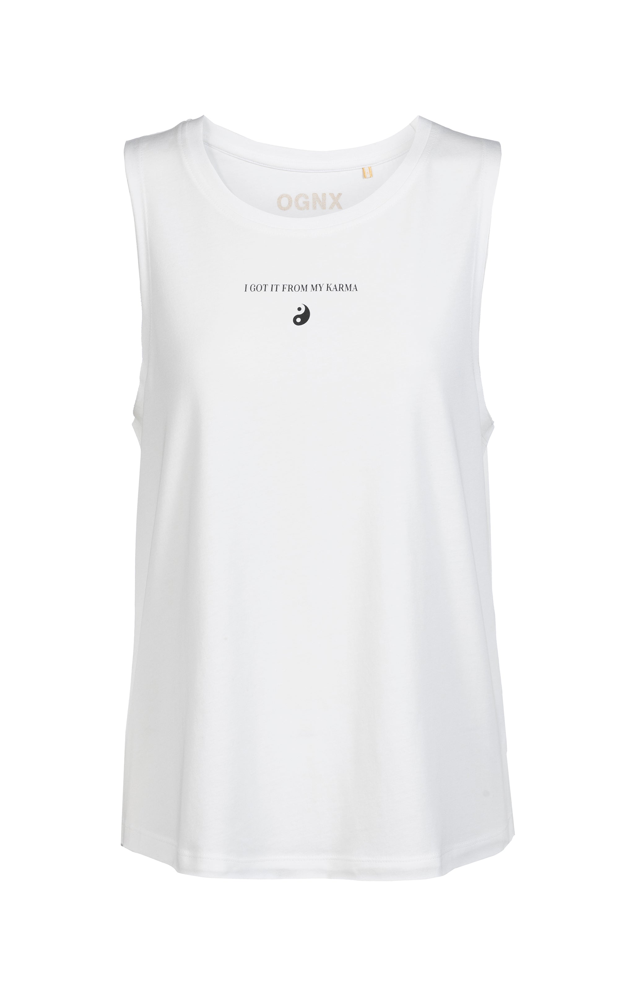 Yoga Sporttop - weiß