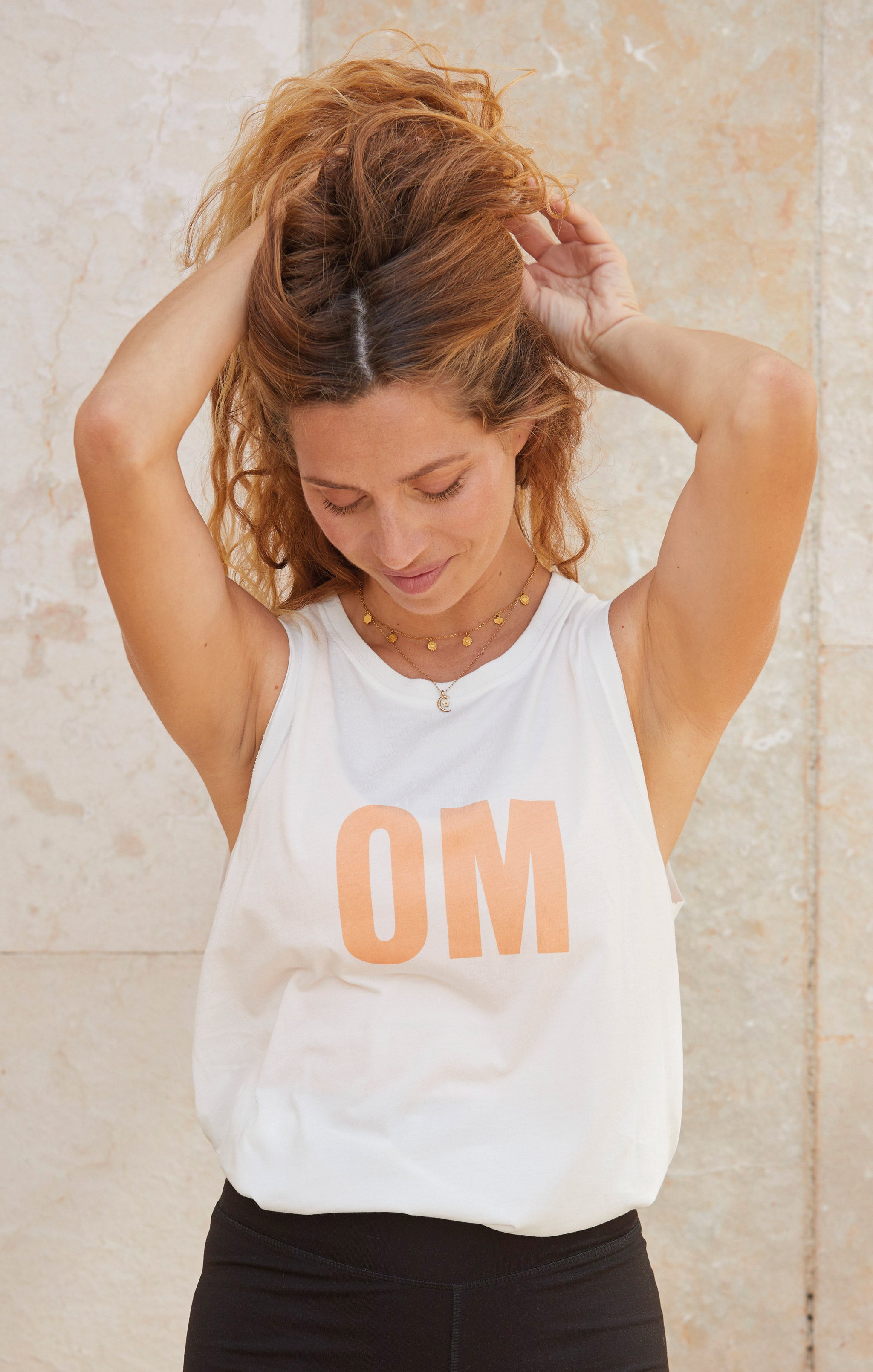 Yoga Sporttop - weiß