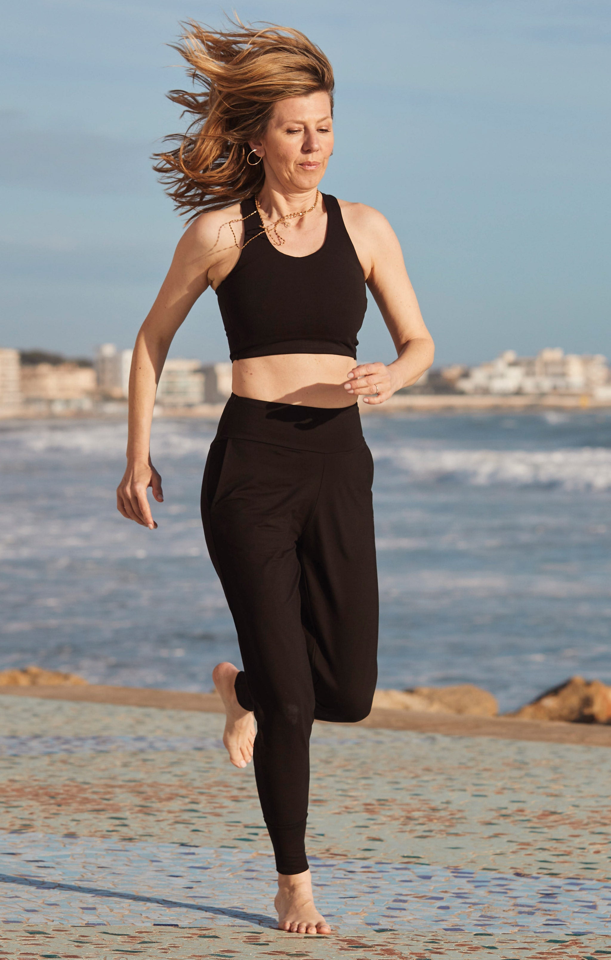 Yoga Basic Loungehose - schwarz