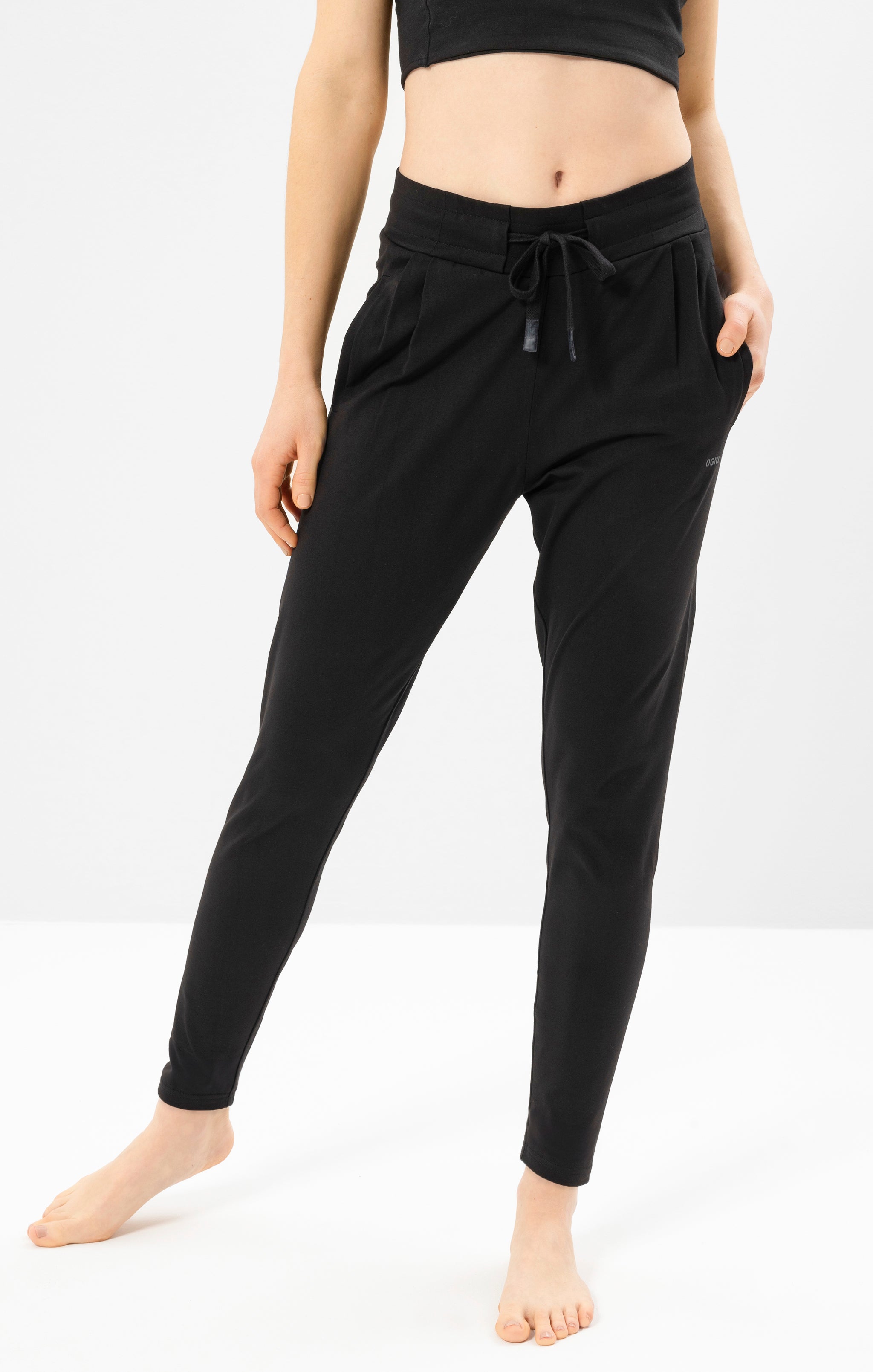 Yoga Basic Haremshose - schwarz