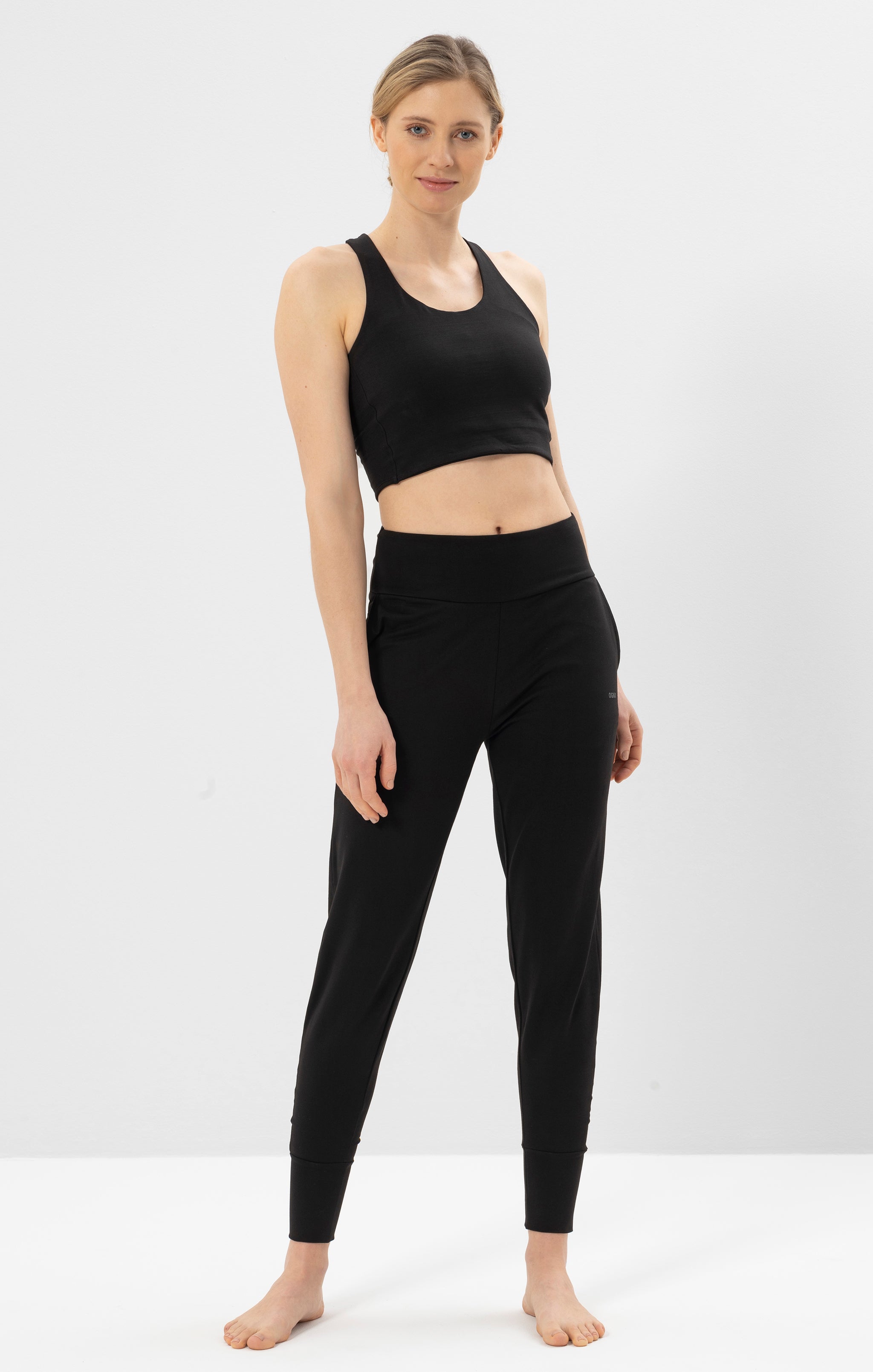Yoga Basic Loungehose - schwarz