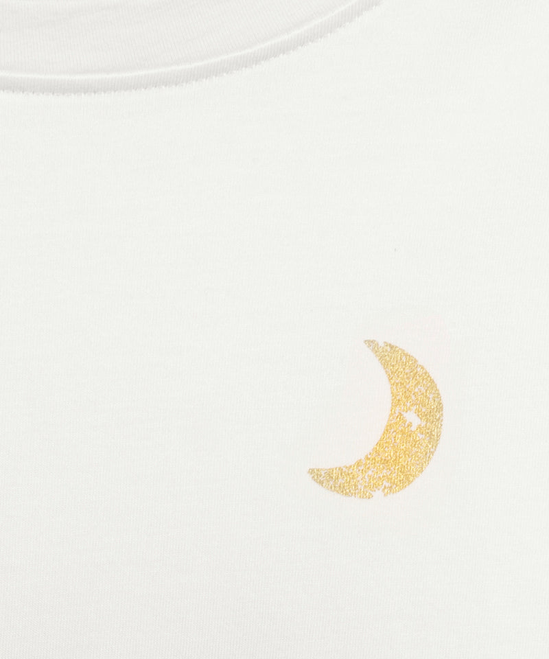 Yoga Boxy T-Shirt Moonlight - weiß