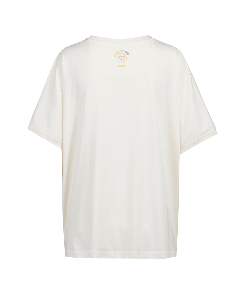 Yoga Boxy T-Shirt - weiß