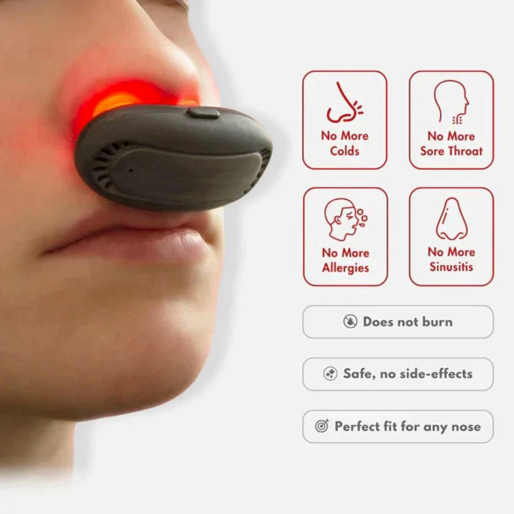 HexoRelief Infrared Nasal Device For Sinus and Allergy Relief