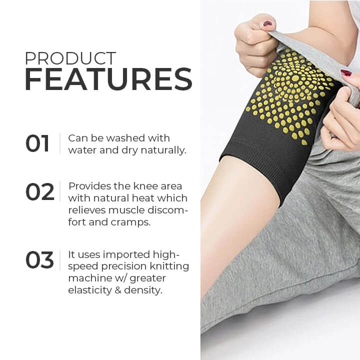 1 Pair nooro Titan Flex Omni-Thermal Knee Sleeves