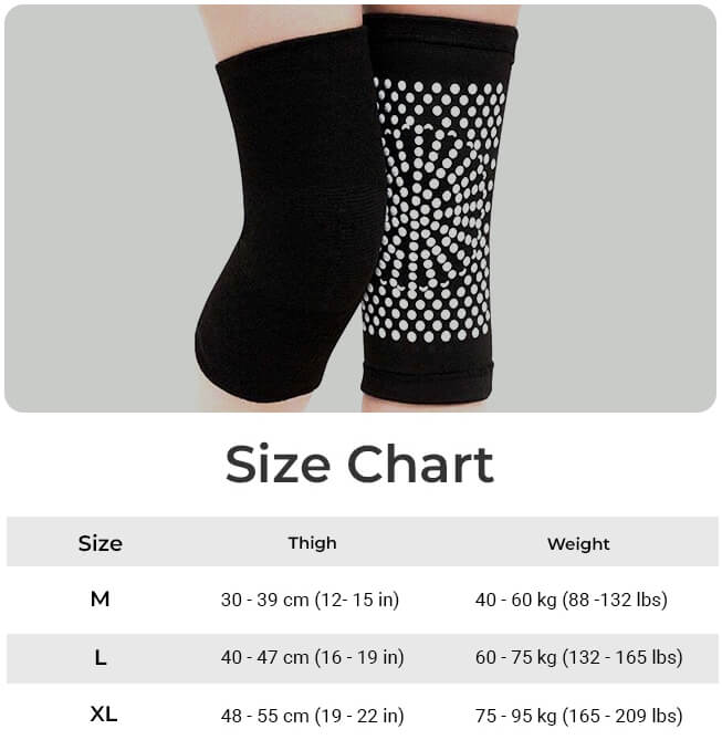 1 Pair nooro Titan Flex Omni-Thermal Knee Sleeves