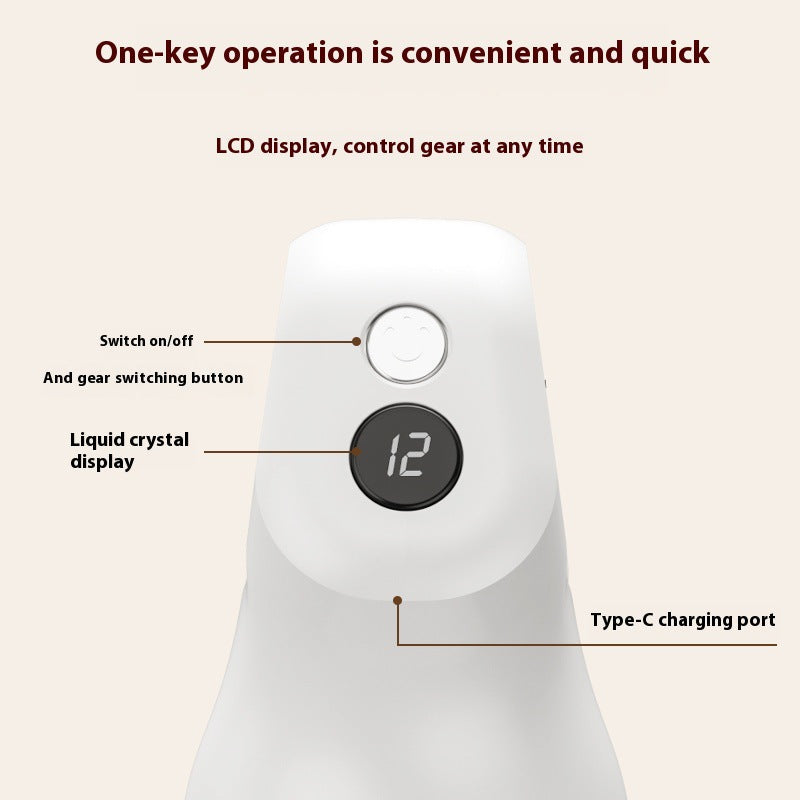 Inovite Portable Anti-Cellulite Massager with 12 Speeds for Fat Reduction & Muscle Relief