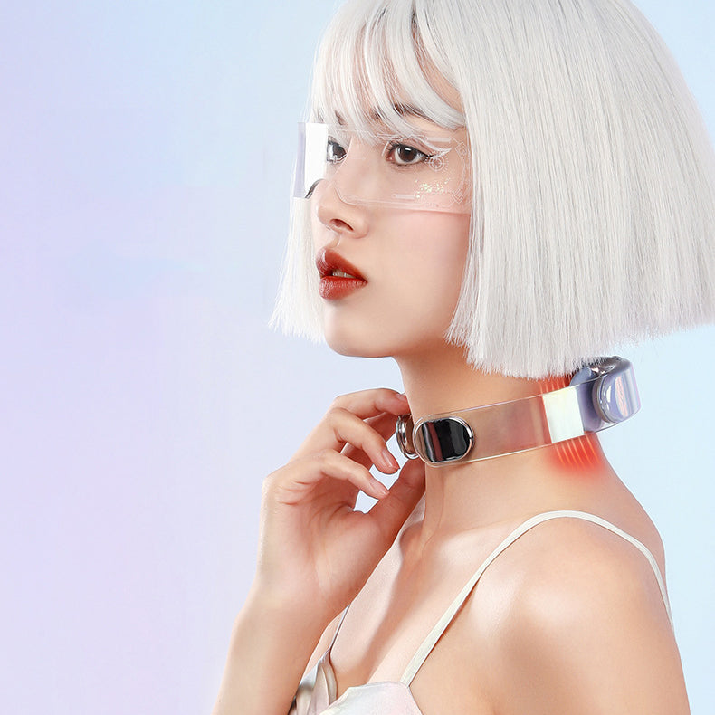 HexoNeck – Smart Dual-Frequency Neck Massager with Heat Therapy
