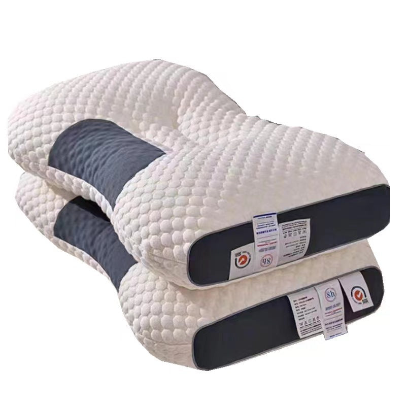 HexoSleep Orthopedic Sleep Pillow – Neck Support with Soybean Fiber Massage Core