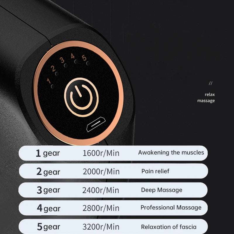 HexoPulse – Double-Headed Percussion Massage Gun