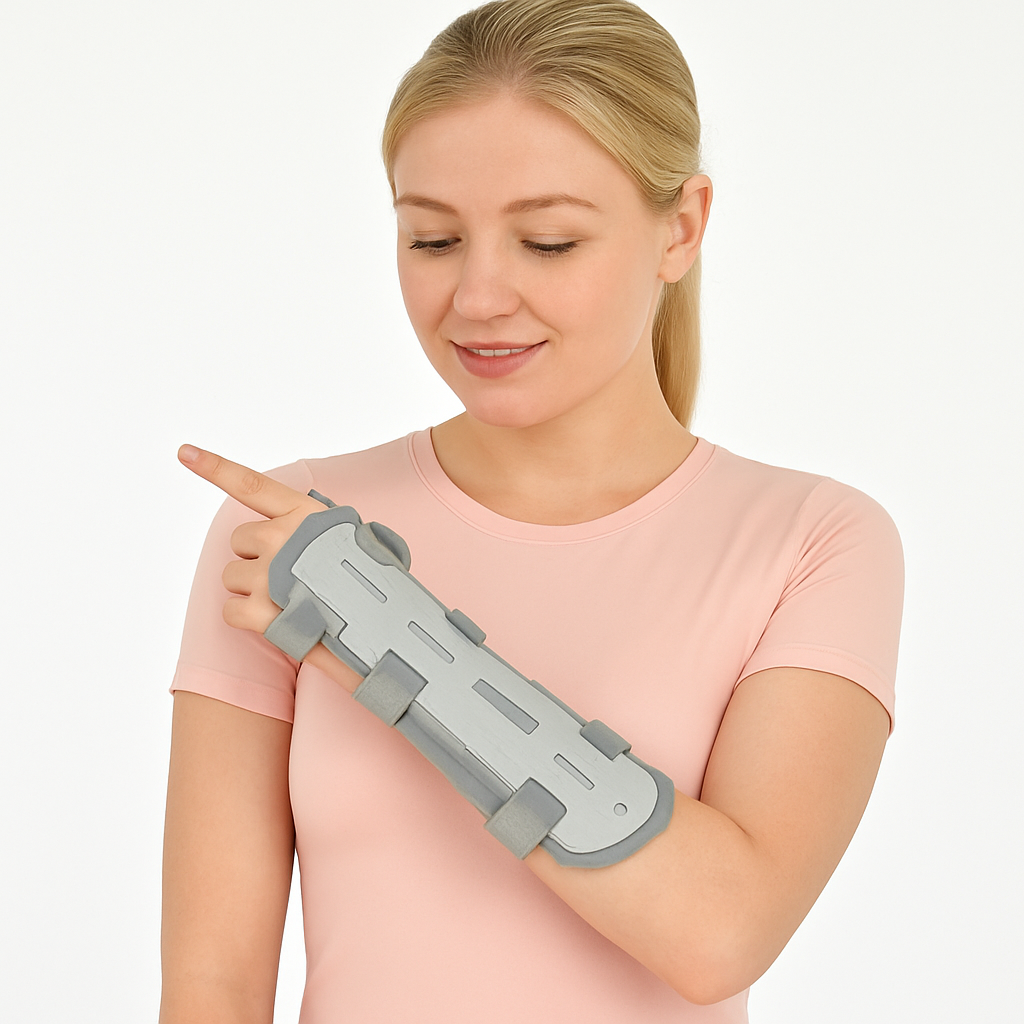 HexoBrace Wrist Support Splint for Fractures, Sprains & Joint Stability