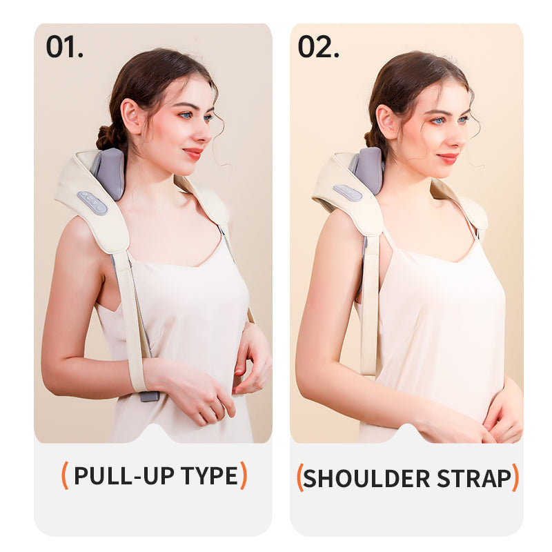 HexoNeck – Heated Neck & Shoulder Massager for Pain Relief & Relaxation