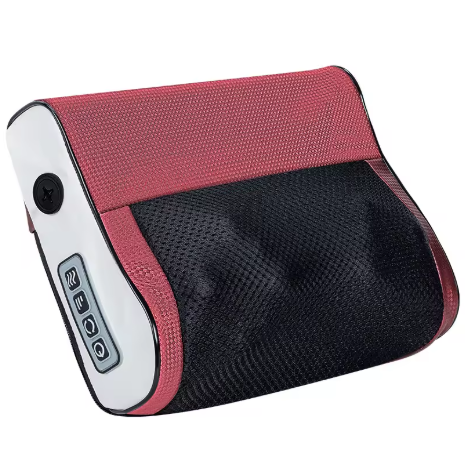 HexoEase Heated Massage Pillow for Neck, Back & Shoulder Relief