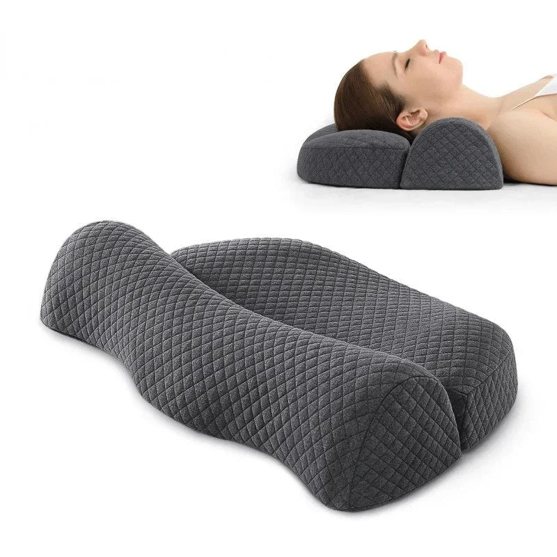 HexoSleep Orthopedic Cervical Memory Foam Pillow
