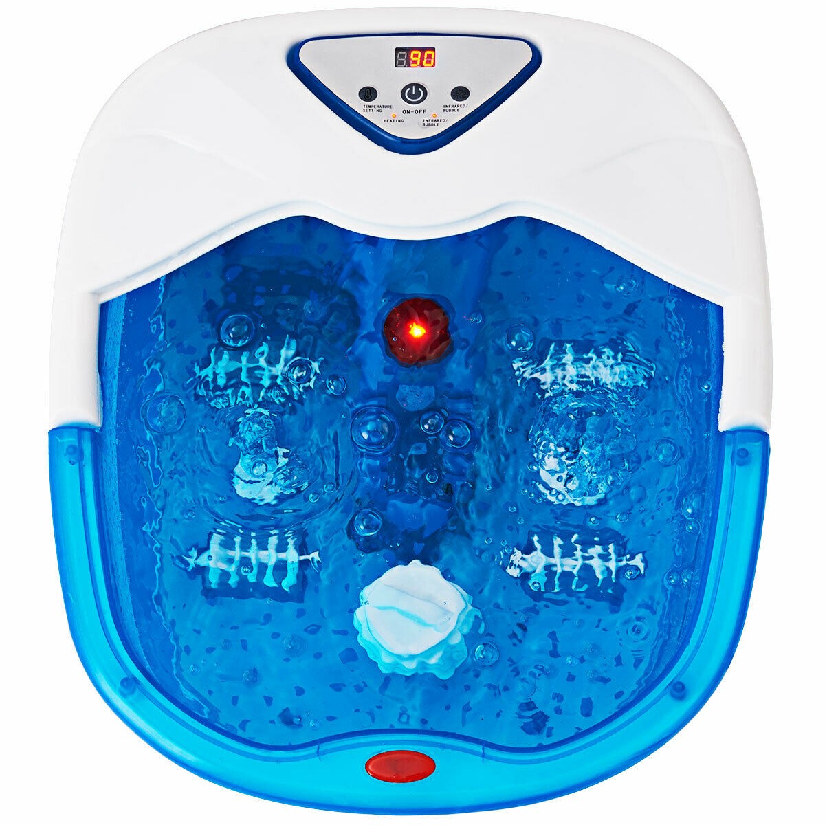 WFR Foot Spa Bath Massager with LCD Temperature Display