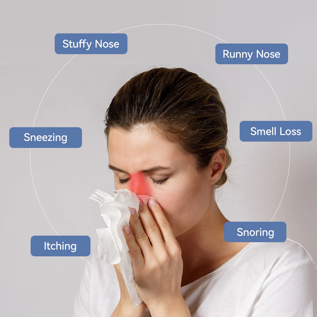 HexoRelief Infrared Nasal Device For Sinus and Allergy Relief